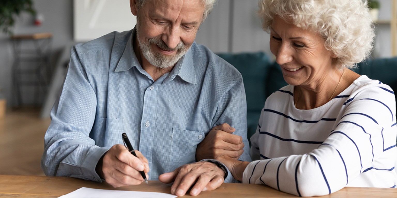 photo of couple doing documentation