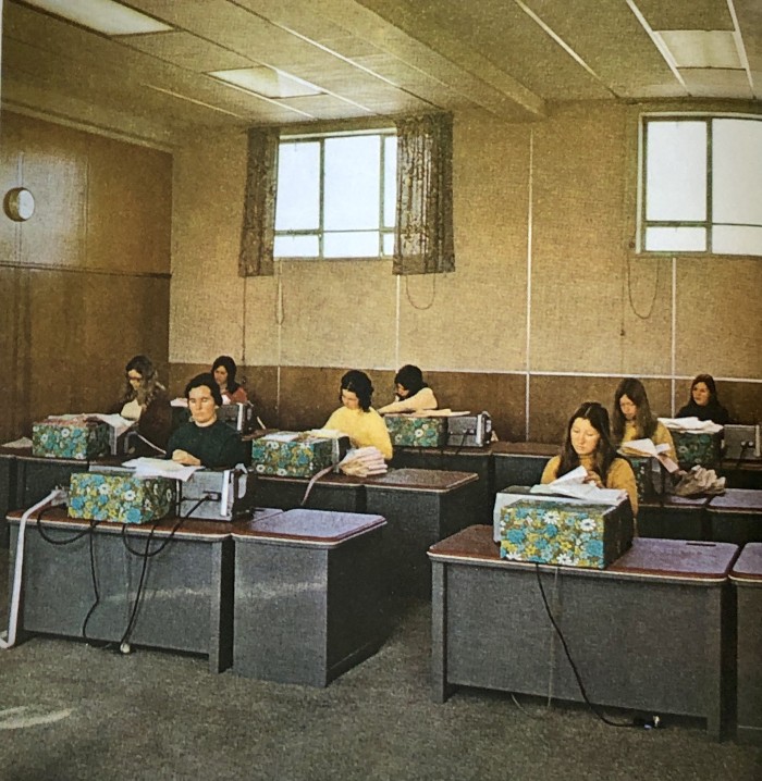 The Electronic Data Processing Centre, Palmerston North, c. 1967.